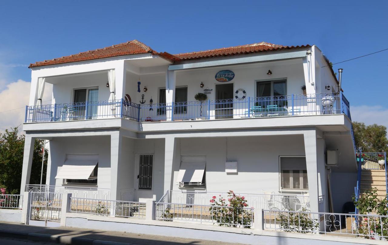 Petalida Apartment Keramotí Exterior foto
